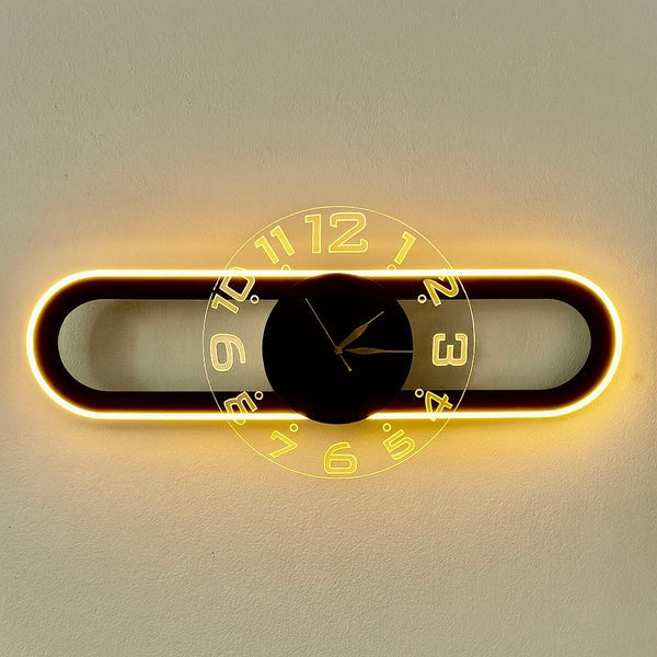 2-in-1 vertical and Horizontal clock