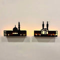 Islamic Wooden Shelves – Khana Kaba & Roza Rasool (SAW)