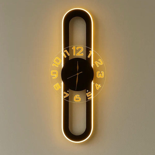 2-in-1 vertical and Horizontal clock