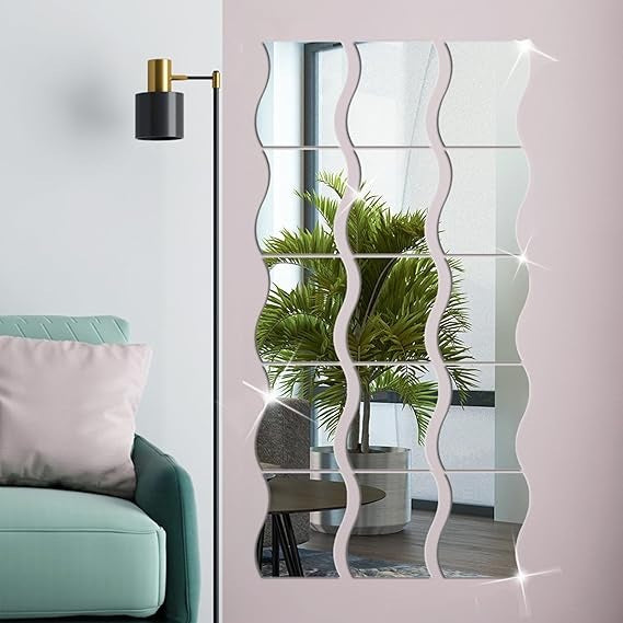 Z Shape Mirrors Wall Decor