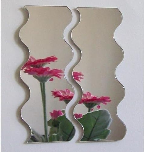 Z Shape Mirrors Wall Decor