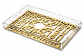 Crystal Edge Luxury Acrylic Tray