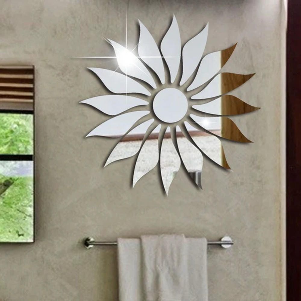 Sunflower Home Decor Acrylic Mirror