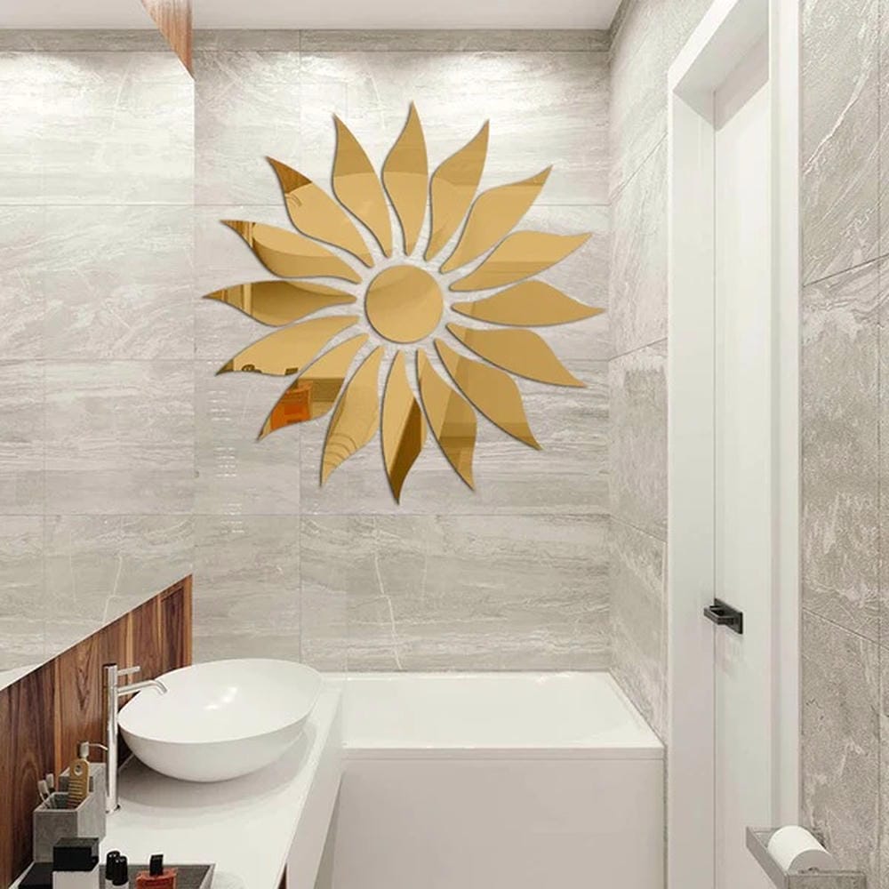 Sunflower Home Decor Acrylic Mirror