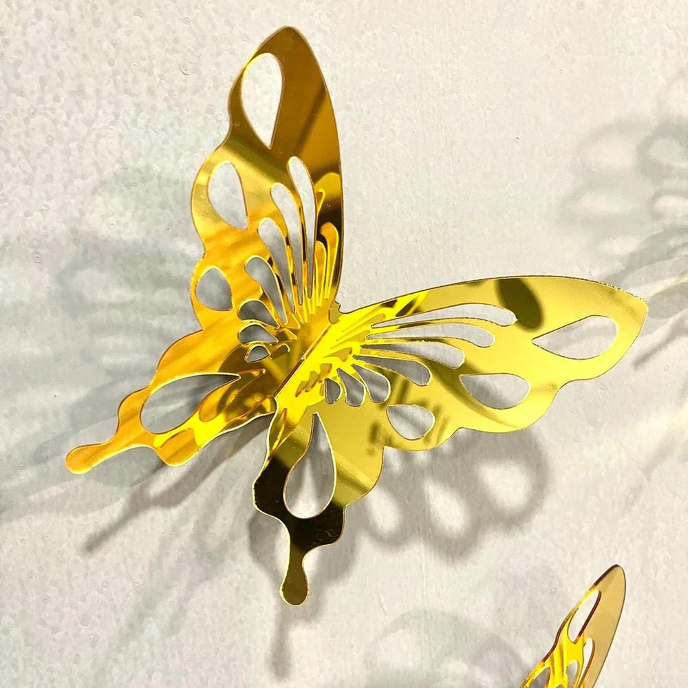 Acrylic Mirror butterflies set - EPB002