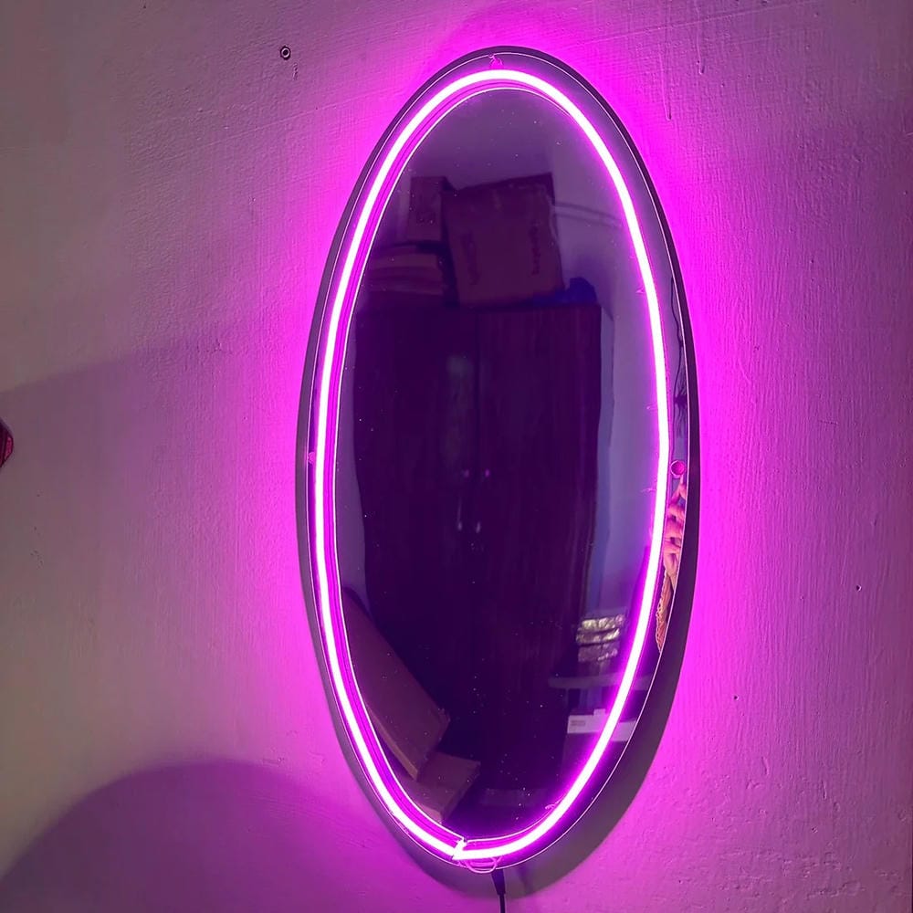 Neon Selfie Acrylic mirror