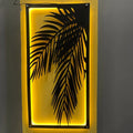 Wall Decor Tree Art With Neon Light